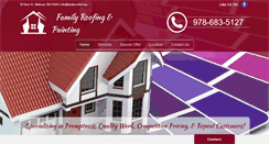 Desktop Screenshot of familyroofers.net